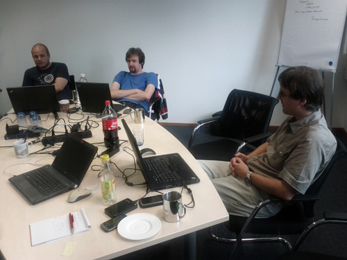 Entwicklermeeting bei der DECOIT