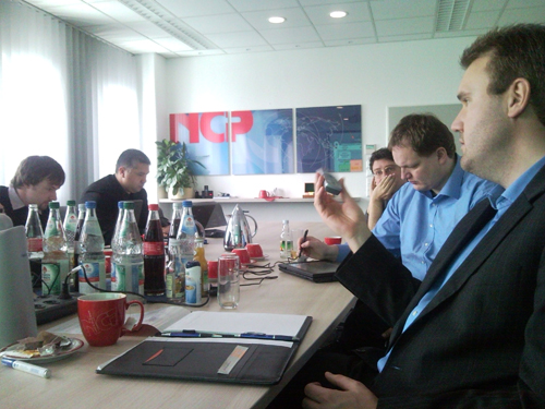 Treffen in Nürnberg beim Partner NCP